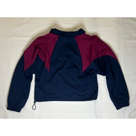 Adidas women's Cropped Sporty Zip Up Jacket Size XS - Picture 3 of 3